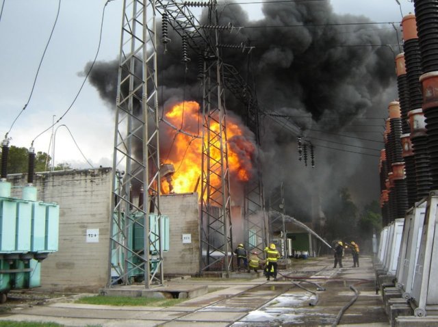 FUEGO ELECTRICO PREVENCION RIESGOS ELECTRICOS